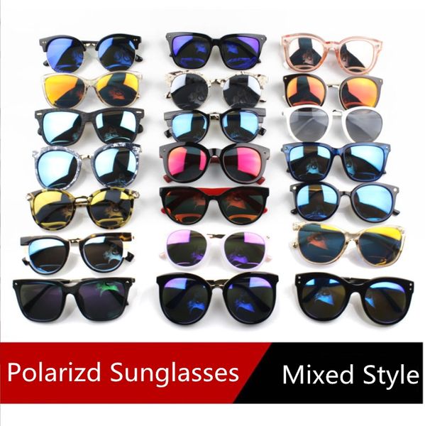 Sonnenbrille Polarisierte Designer Luxus Stilvolle Farbfolie Hohe Qualität für Frauen Glas UV400 Schneller Versand