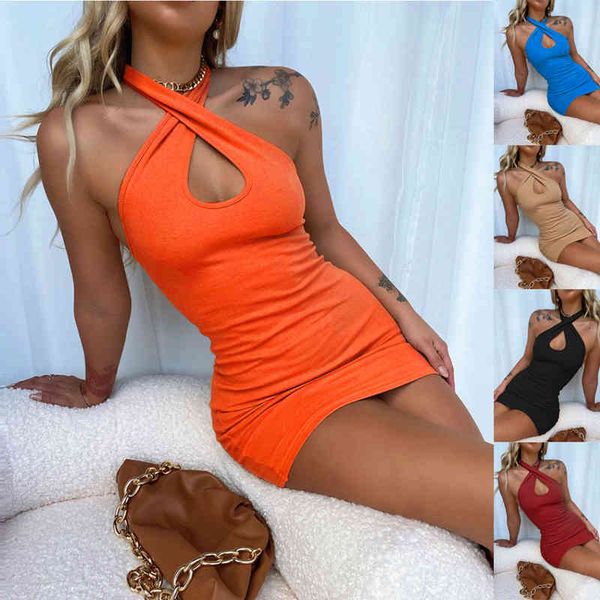 

casual dresses 2022 spring and summer neck hollow out selling slim fit hip fashion dress tqx5, Black;gray