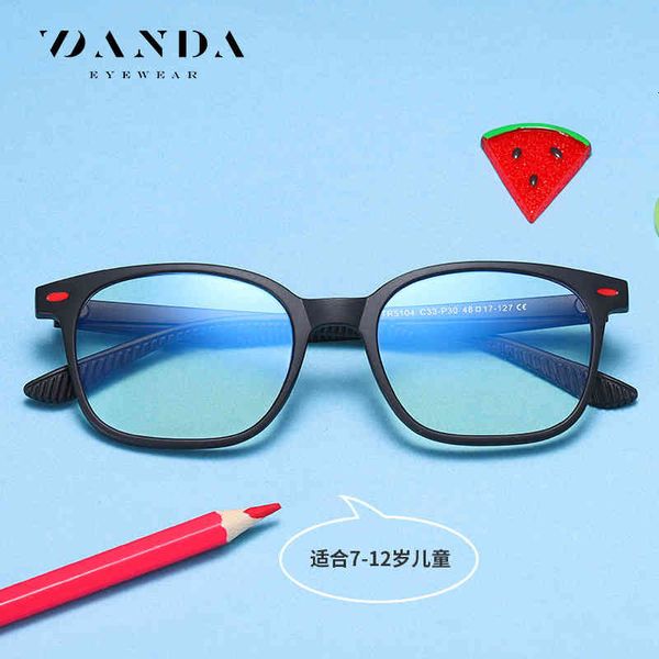 

sunglasses fashion children's anti blue glasses men's and women's flat lenses 5104 full frame tr90 lightweight computer goggl, White;black