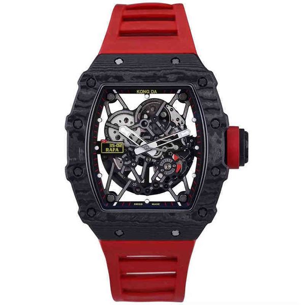Relógios Wristwatch Designer Mecânica de Luxo Mecânica de Luxo Assista Richa Milles Men Private Men Mechanical Automatic Mens Top Original