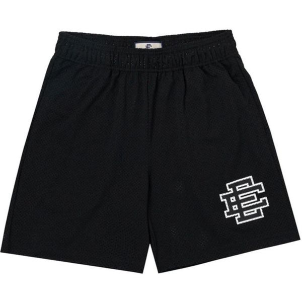 

fashion men's summer brand eric emanuel shorts luxury ee basic short designers newyork city skyline men fitness loose breathable women, White;black