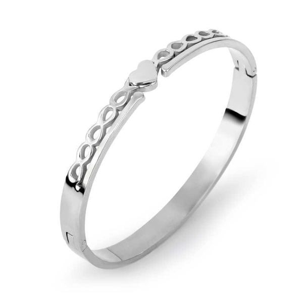 

add unlimited heart-shaped women's bracelet, fashion jewelry, rose gold color, suitable for nail lovers, Golden;silver