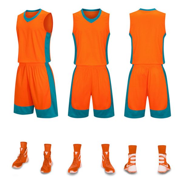 

nb0132 basketball jersey sport wears athletic outdoor apparel college, Black
