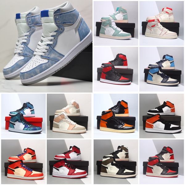 

basketball shoes 1 man woman mens sneakers 1s unc shadow og hyper royal dark mocha bred patent university blue court purple bordeaux high me