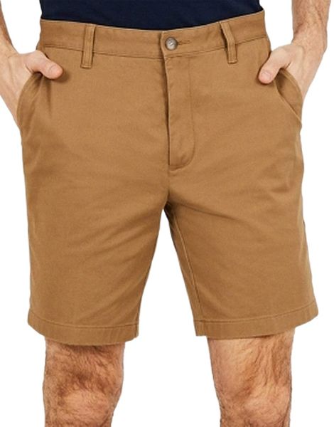 

men's 8.5" stretch twill classic-fit shorts a49a#, White;black