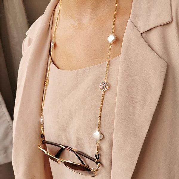 

bohemian hollow shell flower for glasses mask chain lanyard sunglasses accessories 220726