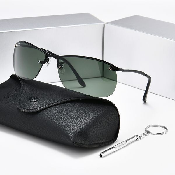 

the matrix classic sports sunglasses for men and women driving running rimless ultralight frame sun glasses men uv400, White;black
