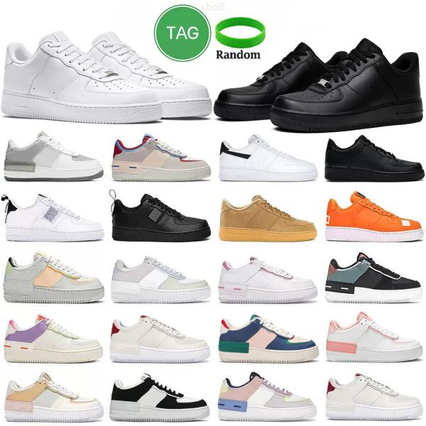 

xbo men women platform high low cut casual shoes mens sneakers 1 triple white black shadow skateboarding mens outdoor sports sneaker trainer