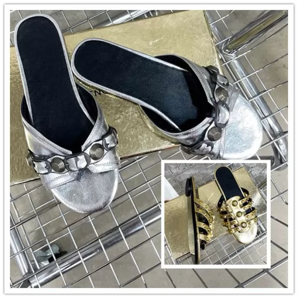 

designer stud sandals rivet shoes street retro shoe rivets motorcycle flats women sandal stones studded flip sandal neo cagole women's, Black