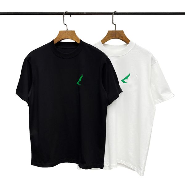 

summer 2022 men's wear designer t-shirt casual men's t-shirt with monogrammed short sleeve luxury hip hop dress in black and white, White;black