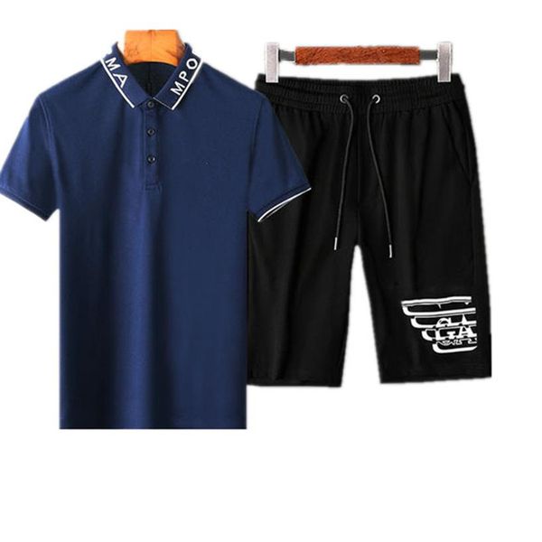 

casual suit mens tracksuit fashion summer sportwear crew neck short sleeves t-shirt shorts 2 color option -3xl#29172q, Gray
