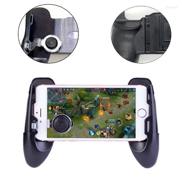 Gamecontroller Joysticks Mobile Legends Drei-in-eins-Griff Mini-unterstützter Halter Drei-in-eins-Design Phil22