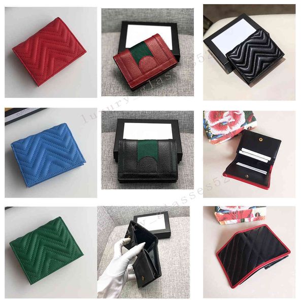 

wholesale short holders wallet genuine leather credit card case superme cartoon coin purse pouch zipper quilted soft mini holder, Red;black