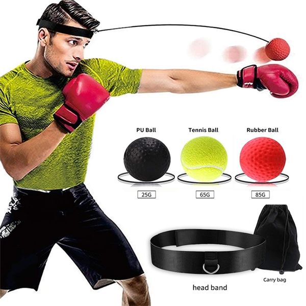 

boxing reflex speed punch ball mma sanda boxer raising reaction force hand eye training set stress gym boxing muay thai exercise 220812