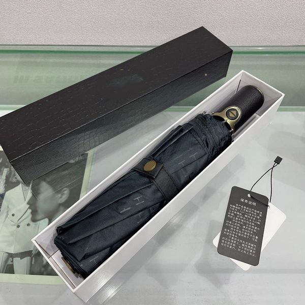 

brand letter men umbrellas fashion print personality charm umbrella outdoor suncreen designer man parasol