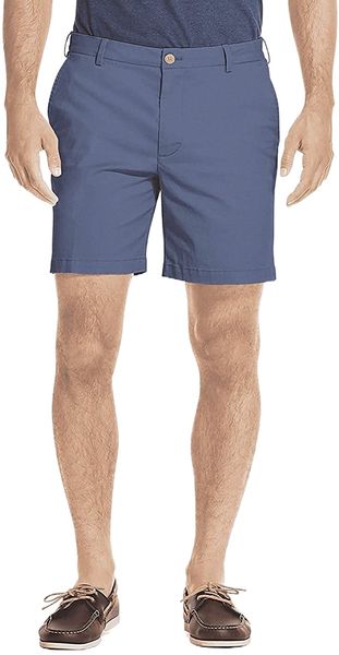

men's saltwater stretch 7" chino short i8if#, White;black