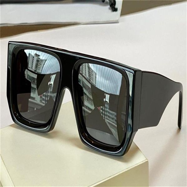 

fashion design sunglasses 40018u big square plate frame trend versatile style outdoor summer protection uv400 whole glasses211y, White;black