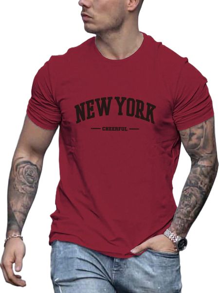 

men letter graphic tee k1si#, White;black