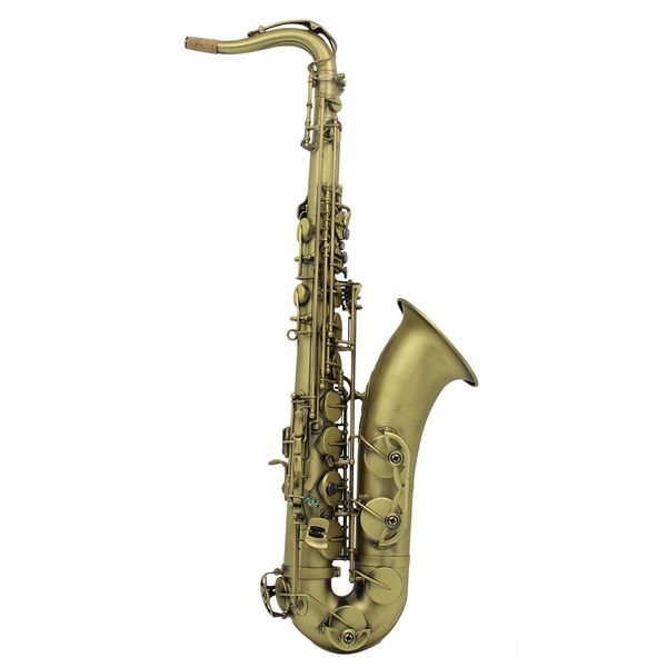 

high grade professional foggy antique color tenor saxophone