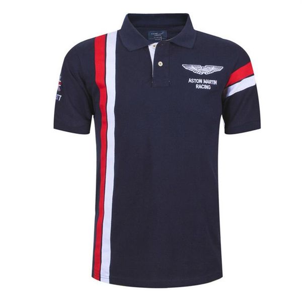 

high-quality new male men shirt one polos casual100% cotton264z, White;black