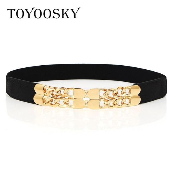 

belts 2021 thin metal for women elegant elastic belt skinny luxury designer toyoosky233j, Black;brown