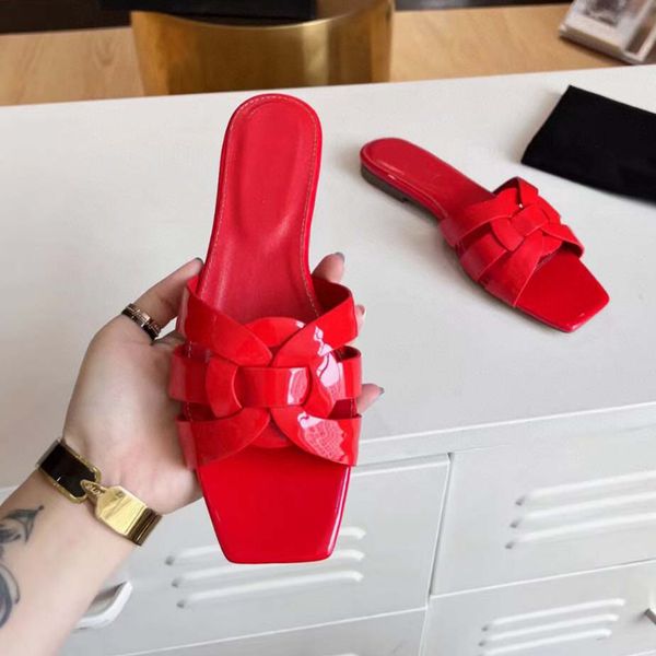 

fashion sandal slipper women luxury designer slippers shallow beach leisure accessories summer slippers for ladies platform sandals, Black