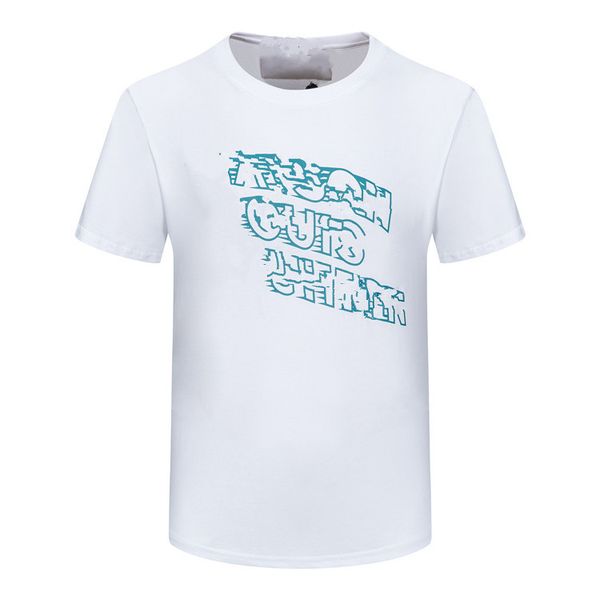 

2022 summer mens women tshirts designers t shirts loose tees apparel fashion brand man s shirt luxurys clothing street polos shorts sleeve, White;black