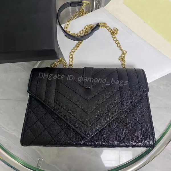 

designer shoulder totes chain crossbody handbag luxury clutch shopping flap bags women wallet casual purses classic handbags leather wallets