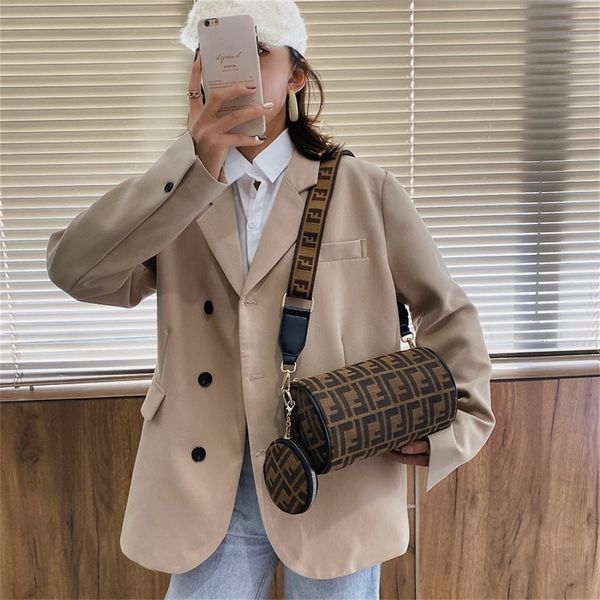 

53% off online sale small fashion wide belt messenger style barrel pillow