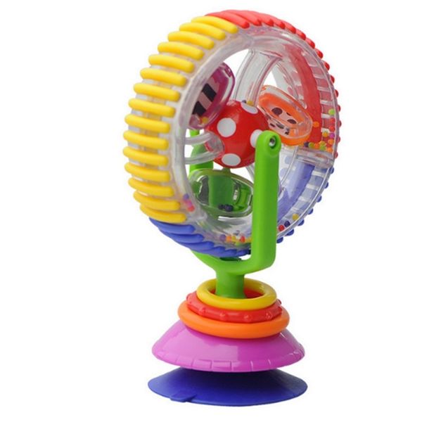 Baby Spielzeug Dreifarbiges Modell Rotierendes Riesenrad Kinderwagen Esszimmerstuhl Lernspielzeug für Baby Geschenk 220531