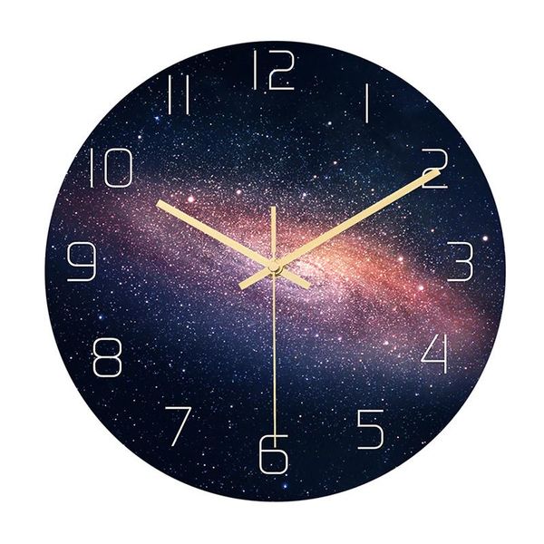 Стеновые часы Звездные Скай Часы Космический Космос Млечный Путь гостиная