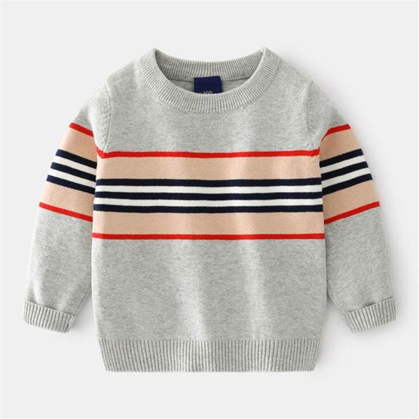 

pullover toddler kid baby boys girls sweater autumn winter warm clothes kni310i, Blue