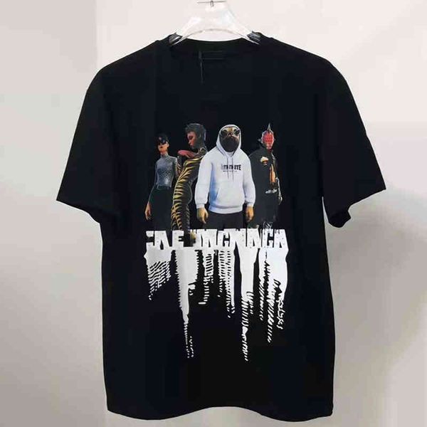 

women's t-shirt summer figure fashion brand t-shirt for men and women, White