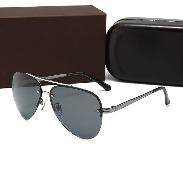 

designer polarized sunglasses for woman men outdoor all black red half frame luxury r b1706 sunglasses 54cm metal fashion classic star style, White;black