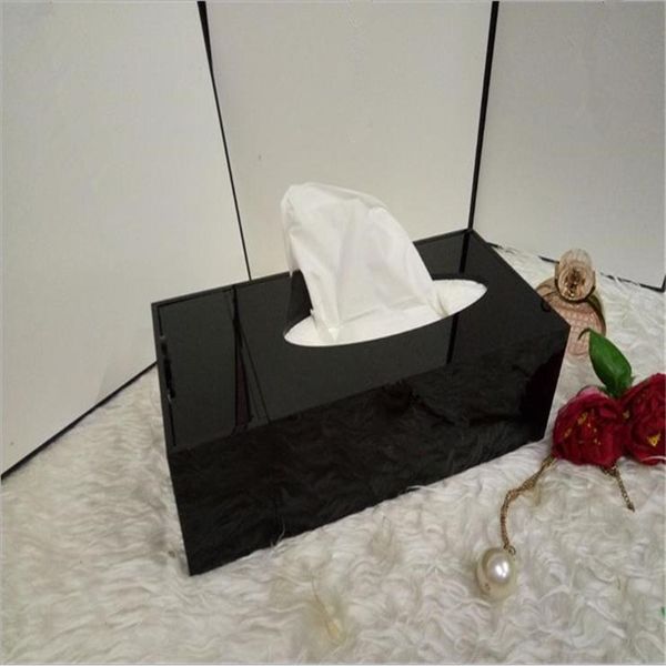 

sell classic high-grade acrylic multifunction tissue box cosmetic acces304o