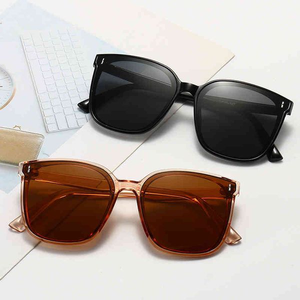 

new red women's sunscreen factory fashion ladies sunglasses shop, White;black