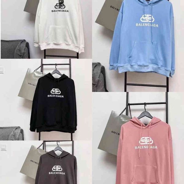 

2022 designer bal hoodies and coats lock guard, Black