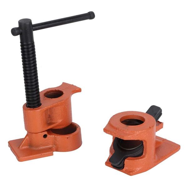 

1/2 inch pipe clamp jaws vise fixture set woodworking tool kit