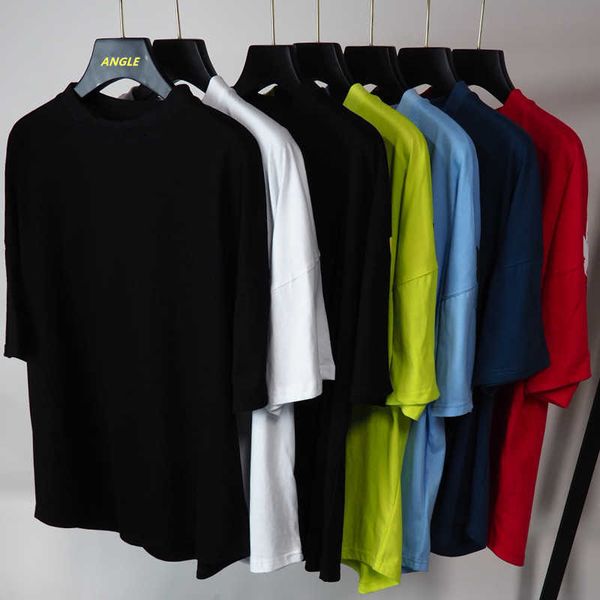 

new men's summer famous designer t-shirt luxury letter print looses couple tees comfortable cotton t- shirts fashion shorts sleeve clot, White;black