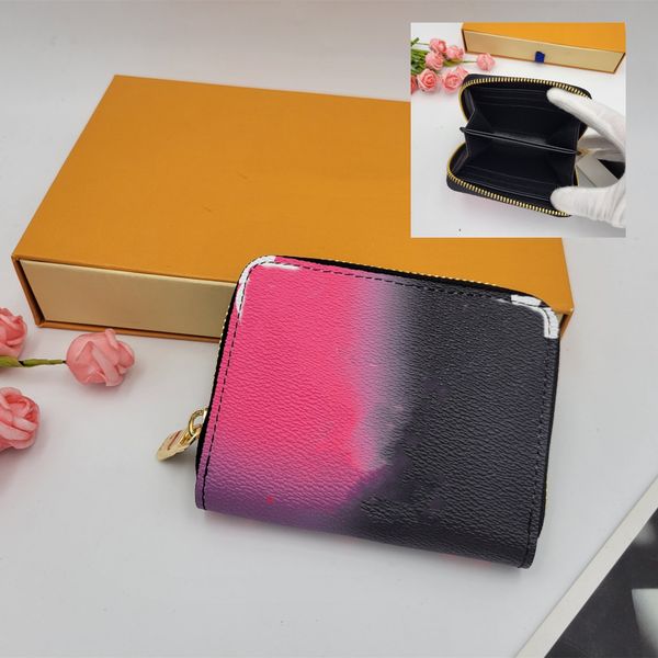 

midnight fuchsia m81270 zippy coin purse m81349 wallet sunrise pastel, Red;black