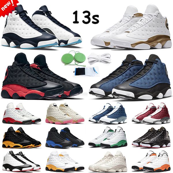 

13s dirty bred basketball shoes men women jumpman 13 retro university blue island lucky green obsidian mens trainer sneakers