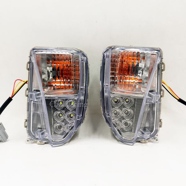 

for toyota prius zvw30 2012 2013 2014 2015 led fog light driving light front bumper drl fog lamp assembly