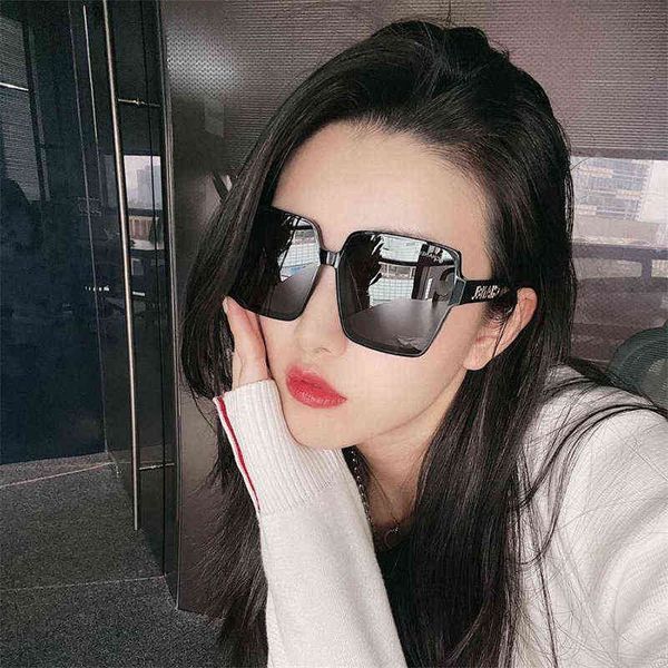 

fashion trend big box sunglasses net red same personalized letter leg sunglasses ch5434 vintage eyeglasses personality, White;black