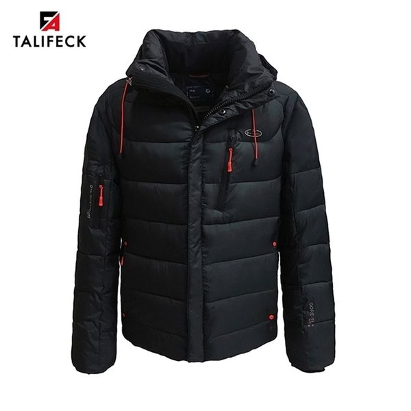 

men winter jacket casual cotton warm winter coat men thick padded jacket parka homme outwear black winter jackets mens 201127