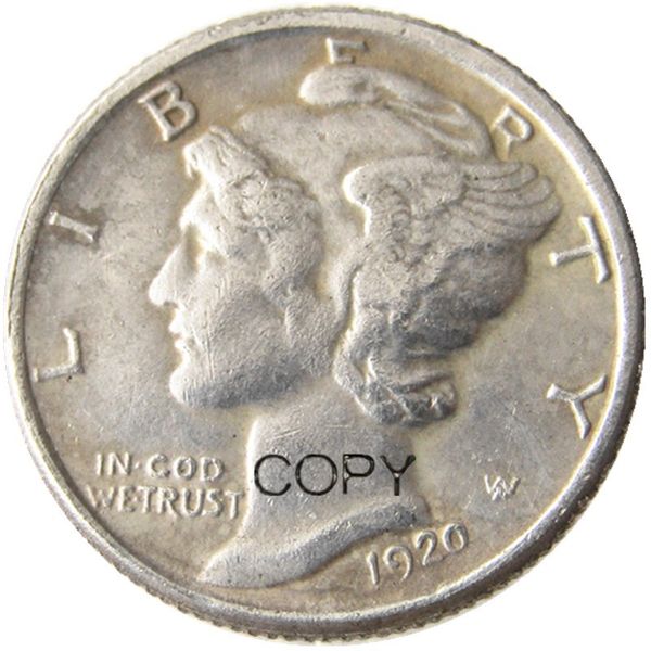 США Mercury Dime 1920 P/S/D Серебряная накрытая ремесленная копия монеты Металлические умирают производственные фабрика цена