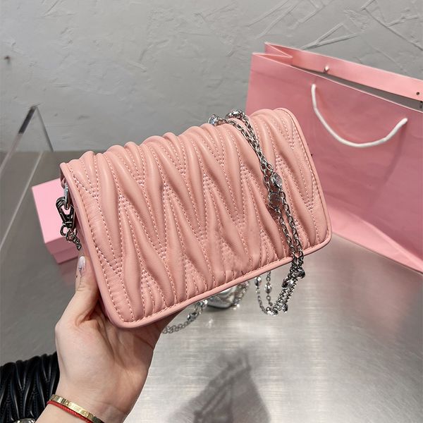 

fashion cute shoulder bag classic women sheepskin designer handbag crossbody bag messenger luxury chain purse card holder handbags