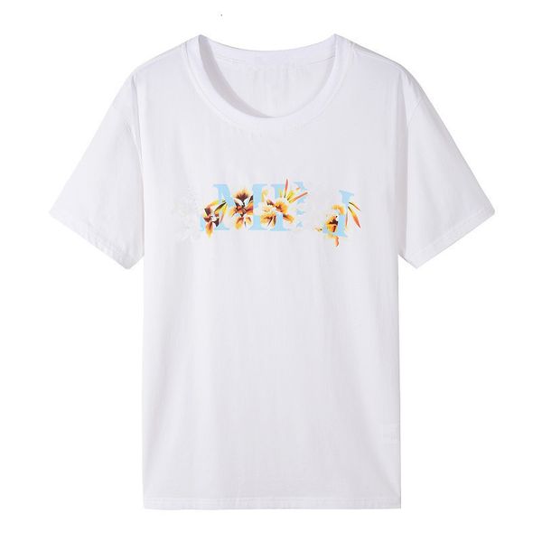 

2023 new mens womens designer t shirts printed fashion man t-shirt cotton casual tees short sleeve luxury hip hop streetwear tshirts 5a7z0, White;black