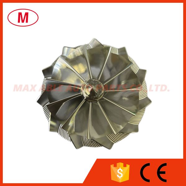 

gta45 80.00/106.5mm 11+0 blades turbocharger turbo billet compressor wheel/milling for 14201-00z1d/712402000 cartridge/chra/core