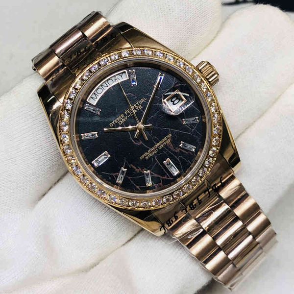 

luxury mens mechanical watch automatic log double calendar table rz1776 geneva es for men swiss wristwatches 18eq, Slivery;brown