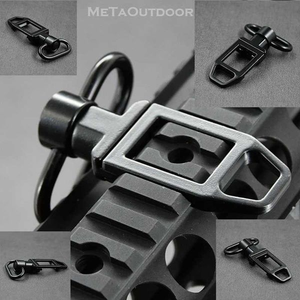 

hunting tactical quick detachable sling swivel 20mm picatinny mount loop base